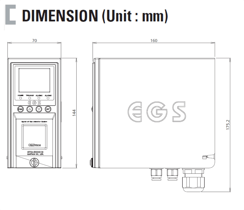 เครื่องวัดแก๊ส GTD-5000N